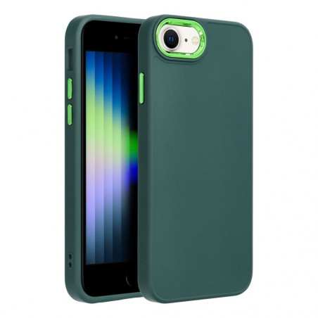 Kryt FRAME na Apple iPhone SE 2022 5G Elegant Zelený
