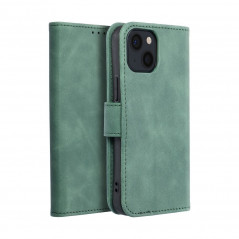 Peňaženkové puzdro TENDER Book na Apple iPhone 13 mini Zelený
