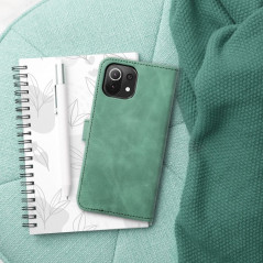 Peňaženkové puzdro TENDER Book na XIAOMI Mi 11 Lite 5G Zelený