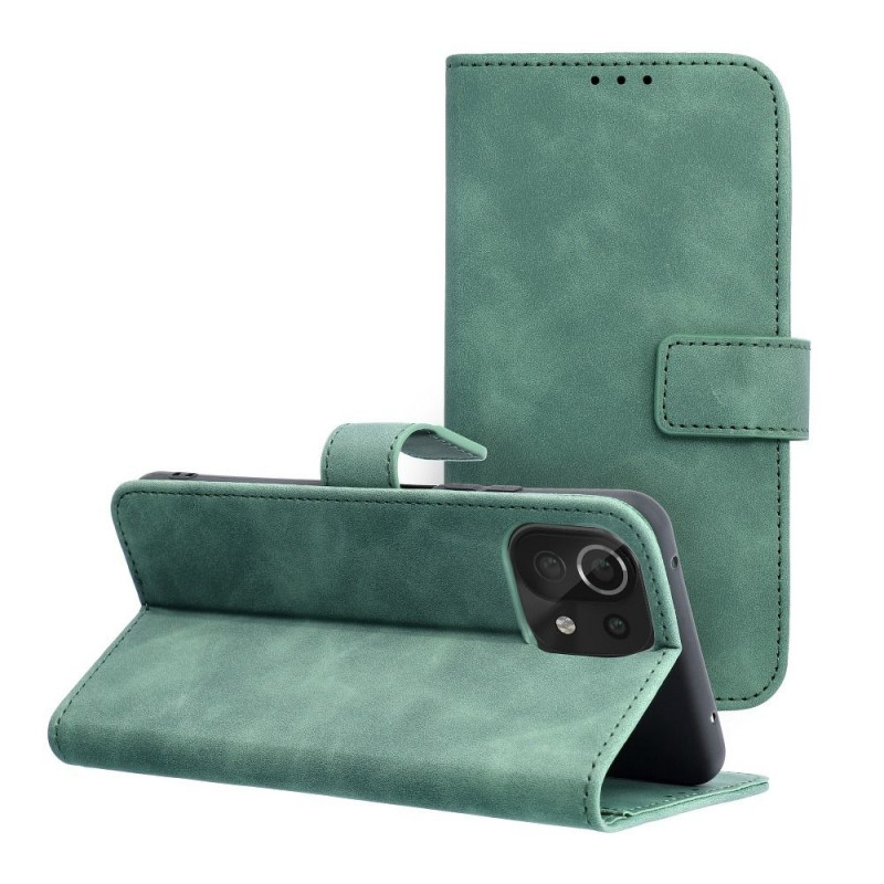 Peňaženkové puzdro TENDER Book na XIAOMI Mi 11 Lite 5G NE Zelený