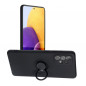Kryt Silicone ring na Samsung Galaxy A52 LTE Čierny