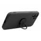 Kryt Silicone ring na Samsung Galaxy A52 LTE Čierny