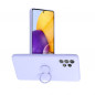Kryt Silicone ring na Samsung Galaxy A52 5G Fialový (Violet)