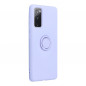 Kryt Silicone ring na Samsung Galaxy S20 FE Fialový (Violet)