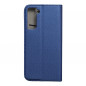 Peňaženkové puzdro Smart Case Book na Samsung Galaxy S21 5G Tmavší modrý