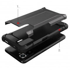 Tvrdený kryt Armor na XIAOMI Redmi Note 10 Čierny
