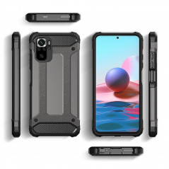Tvrdený kryt Armor na XIAOMI Redmi Note 10 Čierny