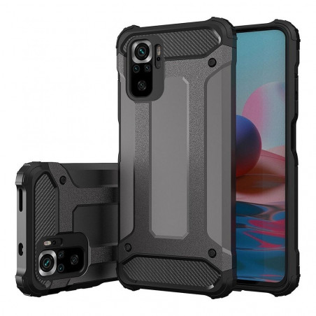 Tvrdený kryt Armor na XIAOMI Redmi Note 10S Čierny