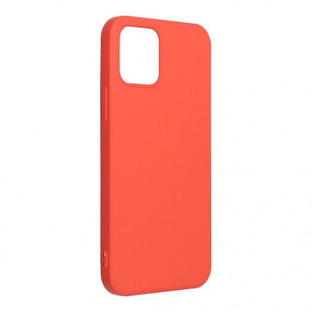 Kryt Silicone na Apple iPhone 12 Elegant  Broskyňový