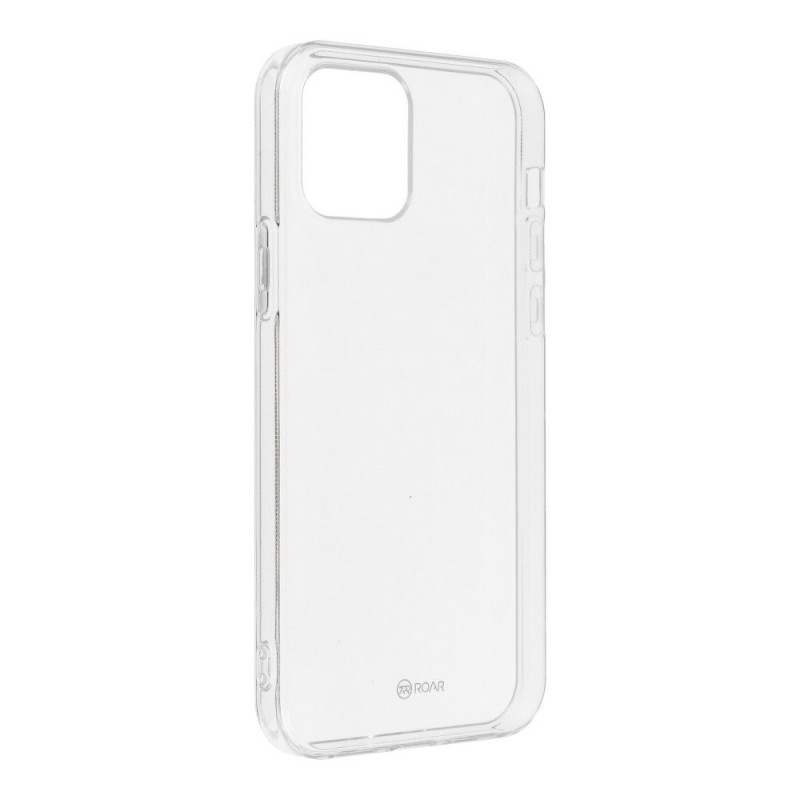 Kryt Roar Jelly Case na Apple iPhone 12 Transparentný