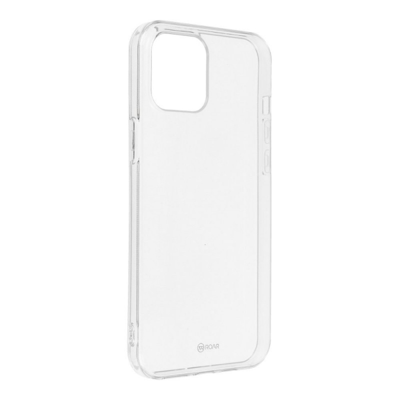 Kryt Roar Jelly Case na Apple iPhone 12 Pro Max Transparentný