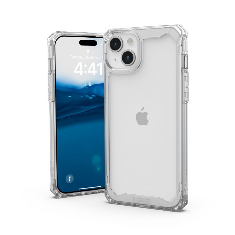 Kryt Urban Armor Gear Plyo na Apple iPhone 15 Plus Prémiové puzdro  MagSAFE  Ľadová