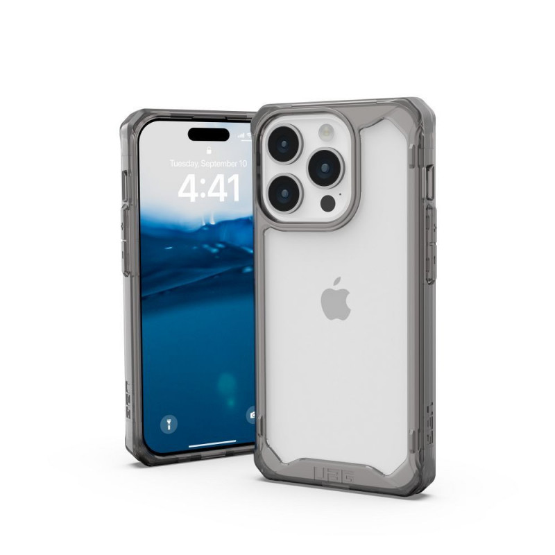 Kryt Urban Armor Gear Plyo na Apple iPhone 15 Pro Prémiové puzdro  MagSAFE  Popolavý