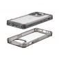 Kryt Urban Armor Gear Plyo na Apple iPhone 15 Pro Prémiové puzdro  MagSAFE  Popolavý