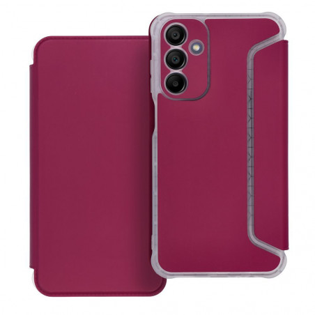 Peňaženkové puzdro Piano Book na Samsung Galaxy A15 LTE Purpurový