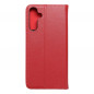 Peňaženkové puzdro Leather case SMART PRO na Samsung Galaxy A15 LTE Elegant  Vinovo červený