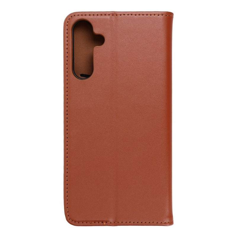 Peňaženkové puzdro Leather case SMART PRO na Samsung Galaxy A15 LTE Elegant  Hnedý