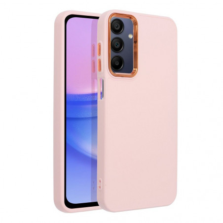Kryt FRAME na Samsung Galaxy A15 LTE Elegant Púdrovo ružový