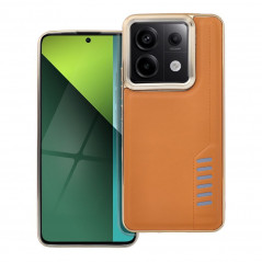 Kryt MILANO na XIAOMI Redmi Note 13 Pro 5G Hnedý