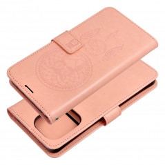 Peňaženkové puzdro MEZZO Book na XIAOMI Redmi Note 13 4G Lapač snov  Svetlo broskyňový