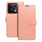 Peňaženkové puzdro MEZZO Book na XIAOMI Redmi Note 13 5G Mandala  Svetlo broskyňový