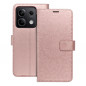 Peňaženkové puzdro MEZZO Book na XIAOMI Redmi Note 13 5G Mandala  Ružovo-zlatý