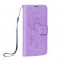 Peňaženkové puzdro MEZZO Book na XIAOMI Redmi Note 13 Pro 5G Lapač snov  Fialový (Purple)