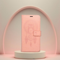 Peňaženkové puzdro MEZZO Book na XIAOMI Redmi Note 13 Pro 5G Mandala  Svetlo broskyňový