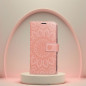 Peňaženkové puzdro MEZZO Book na XIAOMI Redmi Note 13 Pro 5G Mandala  Svetlo broskyňový