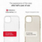 Kryt Forcell F-Protect Long Lasting na Apple iPhone 14 Transparentný