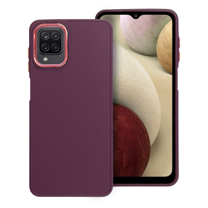 Kryt FRAME na Samsung Galaxy A12 Elegant  Fialový (Purple)