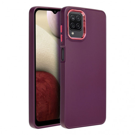 Kryt FRAME na Samsung Galaxy A12 Elegant  Fialový (Purple)