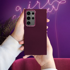 Kryt FRAME na Samsung Galaxy A12 Elegant  Fialový (Purple)