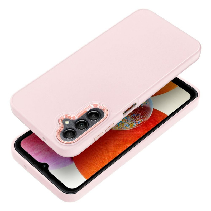 Kryt FRAME na Samsung Galaxy A14 5G Elegant  Púdrovo ružový