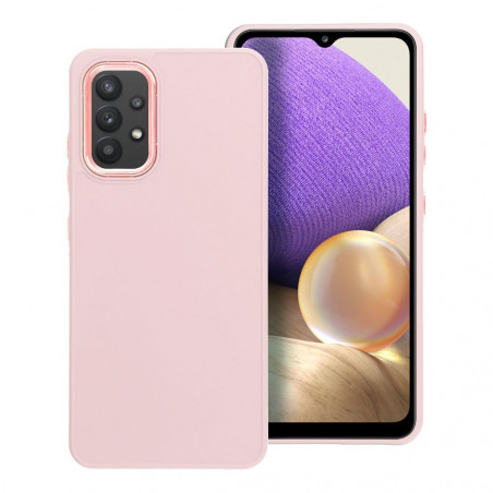 Kryt FRAME na Samsung Galaxy A32 LTE Elegant Púdrovo ružový