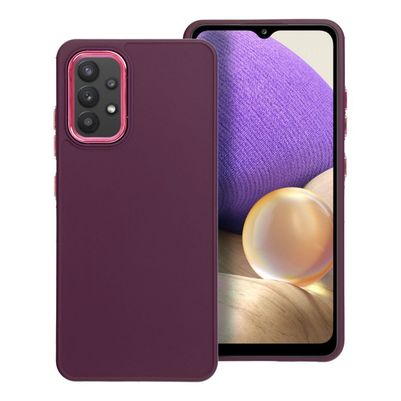 Kryt FRAME na Samsung Galaxy A32 LTE Elegant  Fialový (Purple)