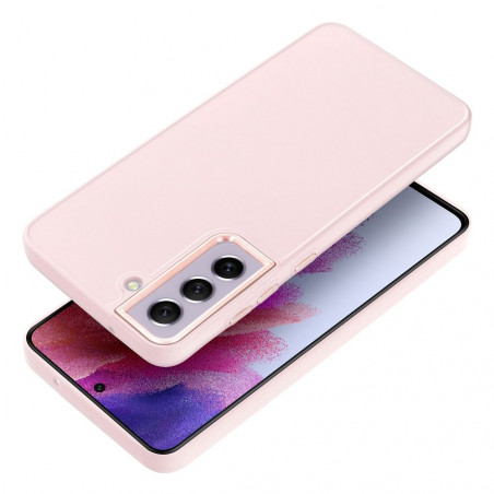Kryt FRAME na Samsung Galaxy S21 FE 5G Elegant Púdrovo ružový