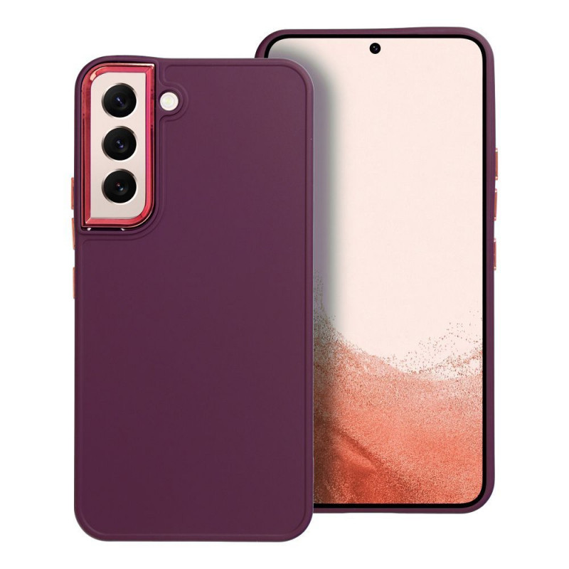 Kryt FRAME na Samsung Galaxy S22 Elegant  Fialový (Purple)