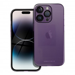 Kryt Roar Pure Simple Fit na Apple iPhone 14 Pro Fialový (Purple)