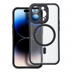 Kryt Matte Mag Cove na Apple iPhone 14 Pro MagSAFE  Čierny