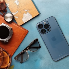 Kryt Roar Pure Simple Fit na Apple iPhone 12 Pro Tmavší modrý