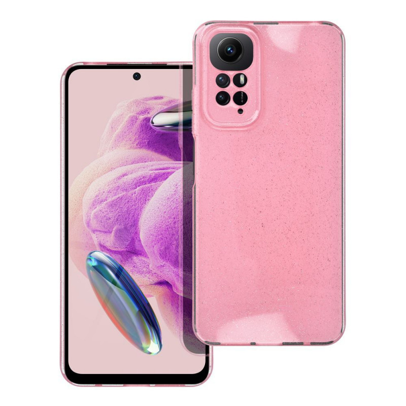 Kryt CLEAR 2mm BLINK na XIAOMI Redmi Note 12s Ružový