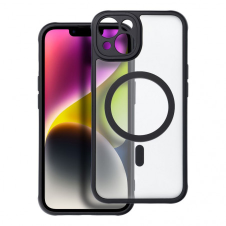 Kryt Matte Mag Cove na Apple iPhone 14 MagSAFE Čierny