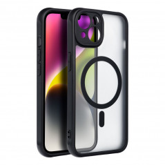 Kryt Matte Mag Cove na Apple iPhone 14 MagSAFE  Čierny