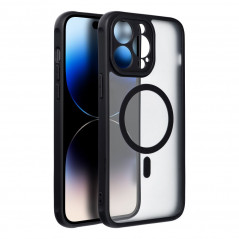 Kryt Matte Mag Cove na Apple iPhone 14 Pro Max MagSAFE  Čierny