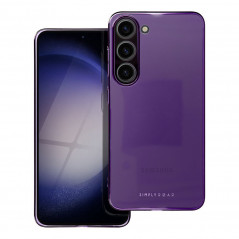 Kryt Roar Pure Simple Fit na Samsung Galaxy S23 5G Fialový (Purple)