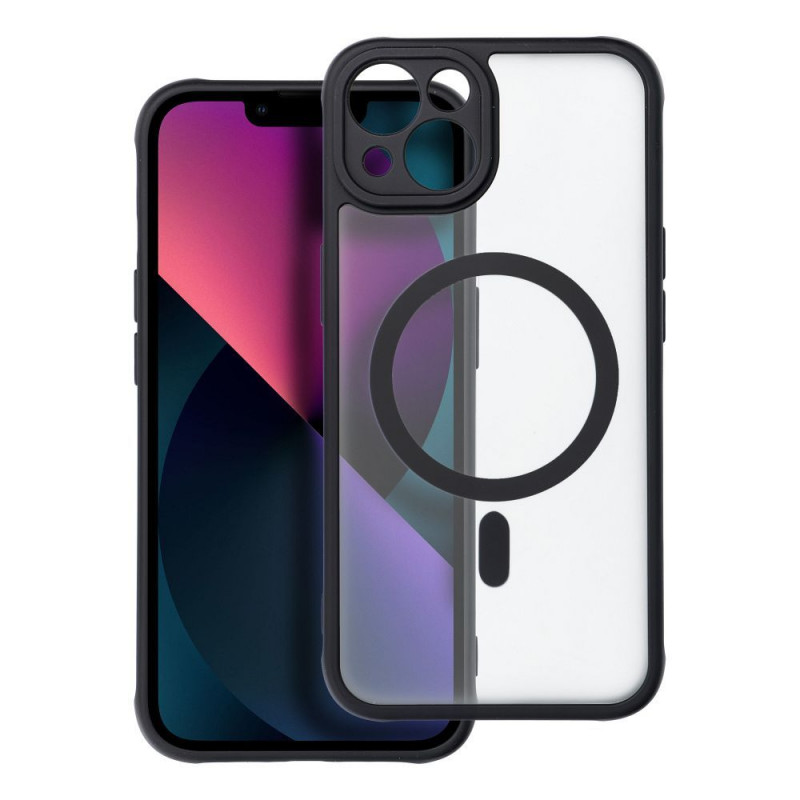 Kryt Matte Mag Cove na Apple iPhone 13 MagSAFE  Čierny