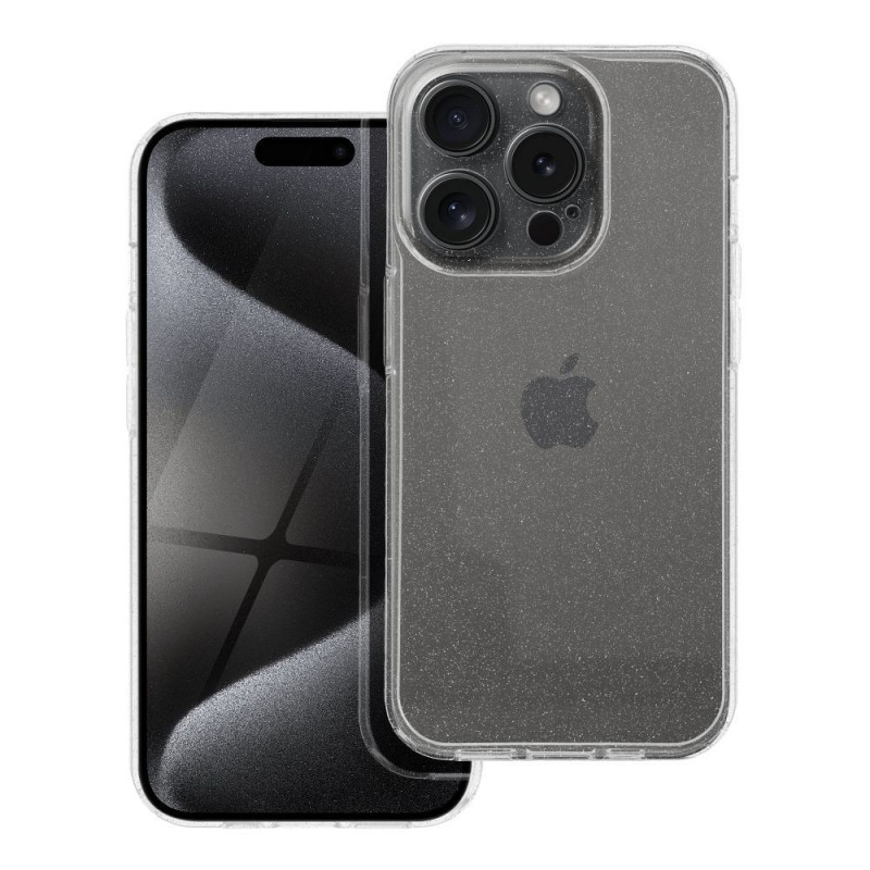 Kryt CLEAR 2mm BLINK na Apple iPhone 15 Pro Transparentný