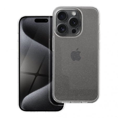 Kryt CLEAR 2mm BLINK na Apple iPhone 15 Pro Transparentný