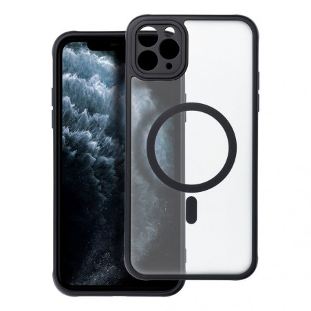 Kryt Matte Mag Cove na Apple iPhone 11 Pro Max MagSAFE Čierny